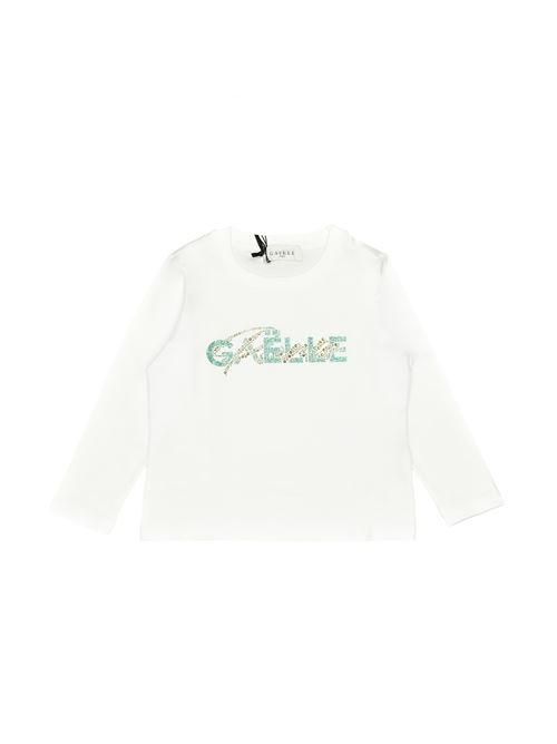 T-shirt, bambina, logata. GAELLE PARIS | 2741M00387WH